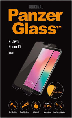 PanzerGlass Premium Glazen Screenprotector Zwart Huawei Honor 10