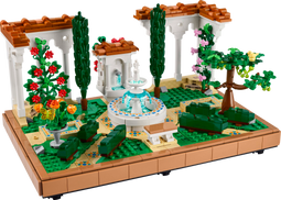 LEGO Icons - Tuin met fontein (10359) - 1302 onderdelen - Decoratief model