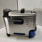 Tefal Oleoclean Pro Inox & Design FR8040 - Friteuse - Koude zone met kijkvenster - Aluminium Zwart