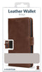 Mobilize Telefoonhoesje geschikt voor Samsung Galaxy A36 Hoesje Echt Leer | Mobilize Wallet Bookcase Portemonnee | Pasjeshouder voor 3 Pasjes | Telefoonhoesje voor Pinpas / OV Kaart / Rijbewijs - Bruin