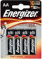 Energizer E300132900 - Alkalinebatterij 1.5V - LR6 / AA / R6 - Zilver