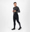 Rogelli Essential HI VIS - Lange Fietsbroek - Reflectie - Zwart - Maat L
