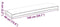 vidaXL - Ligbedkussens - voor - Bank - 2 - st - Grijs - 150x40x8 - cm - Oxford - Stof