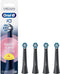 Oral-B iO Gentle Care - Opzetborstels - 4000 zachte borstelharen - Zwart (4 stuks)