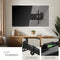 tectake® TV Beugel - TV-muurbeugel - Kantelbaar en Draaibaar - VESA max. 400x400 - Voor 81cm-254cm (32-100