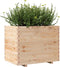 vidaXL - Plantenbak - 90x60x72 - cm - massief - grenenhout