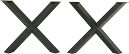 Onderstel Diamand - 78x15x72 - Zwart - Metaal