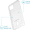 iMoshion Hoesje Geschikt voor iPhone 13 Hoesje Met Pasjeshouder - iMoshion Softcase Backcover met pashouder - Transparant