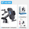 Strex Telefoonhouder Auto - 3 in 1 - 360° Draaibaar - Zwart