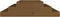 vidaXL - Plantenbak - 110x110x27 - cm - massief - grenenhout - honingbruin