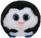 Ty - Knuffel - Teeny Puffies - Waddles Penguin - 10cm
