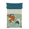 Happy Friday Sheet set 2 pieces The warrior 180x270 cm (Single) Multicolor
