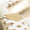 Guess Rockies8 - Lage Dames Sneakers - Rode details - Platinum