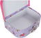 Set decoratieve dozen DKD Home Decor Metaal Lila Karton (28 x 9,5 x 20 cm)