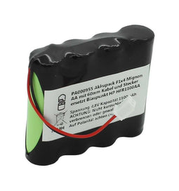 Blaupunkt HP HFR1100 - Batterijpack NiMH 4.8V 1100mAh F1x4 Mignon AA - 60mm kabel en stekker