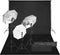 vidaXL - Fotostudioset - met - verlichtingsset - en - achtergrond