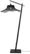 GOOD&MOJO Vloerlamp Ibiza - Bamboe/Zwart - 77x50x150cm - - Staande lampen voor Woonkamer - Slaapkamer