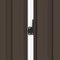 vidaXL - Tuinschuur - 205x129x183 - cm - gegalvaniseerd - staal - bruin