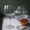 Laura Ashley Glass Collectables Gin tonic glazen set van 4 - Cocktail glazen - Mondgeblazen Handgemaakt - Groen - 52 cl.