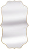 Atmosphera Spiegel Lydie 80x47cm - Goudkleurig