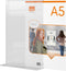 Infobord nobo premium plus a5 acryl vrijstaand | 5 stuks