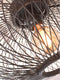 GOOD&MOJO Plafonniere Cango - Bamboe Zwart - Ø40cm -