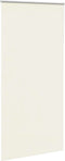 vidaXL - Rolgordijn - verduisterend - gebroken - wit - 90x210 - cm - stofbreedte