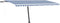 vidaXL - Luifel - automatisch - met - LED - en - windsensor - 500x300 - cm - blauw - wit