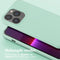 Selencia Hoesje Geschikt voor iPhone 13 Pro Hoesje Met Koord - Selencia Siliconen hoesje met afneembaar koord - Turquoise