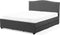 MONTPELLIER - Bed met opbergruimte - Donkergrijs - 160 x 200 cm - Polyester