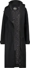 AGU Trench Coat Long - Regenjas Dames - Wind- en waterproof - Zwart - L