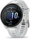 Garmin Forerunner 165 - GPS-hardloopsmartwatch - AMOLED-touchscreen - Grijs (Grijs Wit)