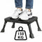 Ceruzo Opstapkruk - Inklapbaar - Anti-Slip - Zwart