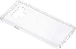 Hoesje Siliconen Geschikt voor Samsung Galaxy Note 9 - Softcase Backcover smartphone - Transparant