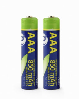 Gembird EG-BA-AAA8R-01 - AAA Batterijen - 850 mAh NiMH technologie - (2 stuks)