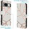 iMoshion Hoesje Geschikt voor Google Pixel 8 Pro Hoesje Met Pasjeshouder - iMoshion Design Softcase Bookcase - Meerkleurig / White Graphic