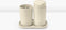 Brabantia ReNew - Badkameraccessoires Set - 3-delig - Zeeppomp Tandenborstelhouder Schaal - Soft Beige (3 stuks)