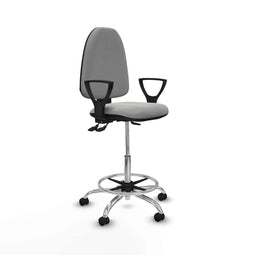 Piqueras y Crespo BFN05RF - Bureaustoel - Hoogteverstelbaar - Lichtgrijs