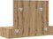 vidaXL - Wandtapijt - Eettafel - Artisan - Eik - 100x40x70 - cm