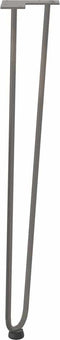 vidaXL - Haarspeld - tafelpoten - 4 - st - 72 - cm - massief - staal - naturel