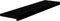 vidaXL - Traptreden - 2 - st - 100x30x2 - cm - massief - eikenhout - donkerbruin