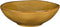 Mica Decorations Tabo - Schaal - H7,5 x Ø23,5 cm - Oker