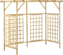 vidaXL - Pergola - voor - 3 - containers - geïmpregneerd - grenenhout