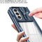 iMoshion Hoesje Geschikt voor Samsung Galaxy Z Fold 5 Hoesje - iMoshion Camslider Backcover - Donkerblauw