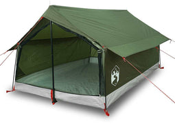 vidaXL - Tent - 2-persoons - waterdicht - olijfgroen