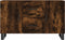 vidaXL - Dressoir - 100x36x60 - cm - bewerkt - hout - gerookt - eikenkleurig