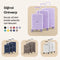 SKYCASES Urban Adventurer - Medium Reiskoffer - Cijferslot - 44x27x66cm - 79L - Paars