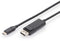 Assmann AK-300333-020-S - USB-C naar DisplayPort Adapterkabel - 4K/60 Hz - Zwart (2,0 m)