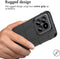 iMoshion Hoesje Geschikt voor Xiaomi 14 Pro Hoesje Siliconen - iMoshion Rugged Shield Backcover - Zwart