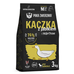 Voer Paka Zwierzaka Duck with apple M Eend 3 Kg
